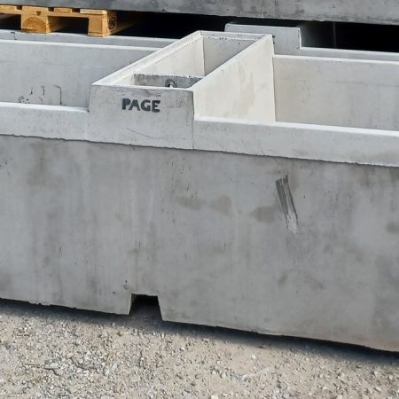 A Page concrete water trough