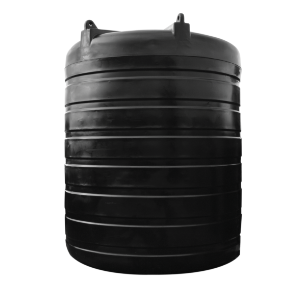 Black rainwater harvesting water butt