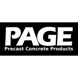 Page concrete logo